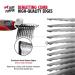 Tuff Pupper Detangling Comb | Dematting Tool for Dogs & Cats | Safely Remove Knots and Mats | Ergonomic Handle for Precision Control - Buy Online on SooperMarket.com