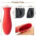 7-Piece Cast Iron Cleaner Set with Stainless Steel Chainmail Scrubber, Bamboo Dish Brush, Hot Handle Holder, Grill Scrapers, Kitchen Towel & Wall Hook - Buy Online on SooperMarket.com