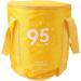 Foot Soaking Bath Bag Lightweight Preventing Tipping Folding Foot Bath Bag for Outdoors for Picnic Water Container (Mango Yellow) - Buy Online on SooperMarket.com