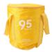 Foot Soaking Bath Bag Lightweight Preventing Tipping Folding Foot Bath Bag for Outdoors for Picnic Water Container (Mango Yellow)