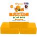 Natural Turmeric Soap Bar for Face & Body Turmeric Skin Brightening Soap for Dark Spots Intimate Areas Underarms Turmeric Face Wash Reduces Acne Fades Scars & Cleanses Skin 5oz Turmeric Bars