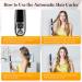 Hair Curler Automatic Curling Iron: 1.1inch Waver Hair Tool with 30s Instant Heat - Rotating Curling Wand Black - Buy Online on SooperMarket.com