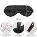 Haskirky Light Blocking Eye Mask - Adjustable Breathable Travel Mask for Men and Women - Ideal for Yoga, Meditation, Business Trips - Cute Rabbit Pattern - Buy Online on SooperMarket.com