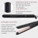 Ionic Hair Straightener Curler for Women - LED Display, Ceramic-Coated, 360 Swivel Cord - Rose Gold - Buy Online on SooperMarket.com