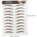 Beavorty 9 Sheets Waterproof Eyebrow Stickers Set Water Proof 6d - Buy Online on SooperMarket.com