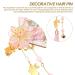 FRCOLOR 2Pcs Japanese Tassel Kimono Flower Hairpins - Traditional Duckbill Hair Barrettes for Women & Girls - Buy Online on SooperMarket.com