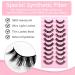10 Pairs Eyelashes False Eyelashes Strip Lashes Russian Strip Lashes Natural Lashes Fluffy Cluster Lashes 3D False Eyelashes D Curl False Eyelashes(DH06-H5) - Buy Online on SooperMarket.com