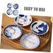 Alipis 4pcs Soy Sauce Dish Sushi Sauce Dishes Dessert Plates Snack Dish Ceramic Dipping Bowls Ceramic Cat Bowls Appetizer Dishes Side Dish Cake Plates Ceramics Dipping Sauce Household - Buy Online on SooperMarket.com