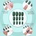 360 Medium Press-On Ballerina Coffin Nails | Full Cover Monochrome Fake Nails for Women & Girls | Bright Color Nail Decor - Buy Online on SooperMarket.com