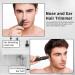 Smity Rechargeable Nose Hair Trimmer with Dual Edge Blades and LED Light - Painless Cordless Ear and Eyebrow Trimming Tool for Men and Women - Buy Online on SooperMarket.com
