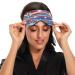 Haskirky Light Blocking Eye Mask - Breathable & Adjustable for Men and Women - Ideal for Travel, Yoga, Meditation - Deep Sleep Goodies - Blue/Red/White - Buy Online on SooperMarket.com