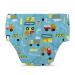 Charlie Banana Reusable Swim Diaper with Snaps, Easy-On and Off, Snug Fit to Prevent Leaks, Construction, X-Large (27-44lbs) Construction X-Large