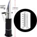 Buy Dual Scale Beer Wort Refractometer with ATC - SG 1.000-1.120 & BRIX 0-32% - International Shipping Available - Buy Online on SooperMarket.com