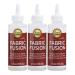Aleene's Fabric Fusion Permanent Fabric Adhesive 3-Pack 4 oz. 4 Oz 3 Pack