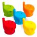 Silicone Sippy Cup Lids  Spill and Leak Proof with Soft Spout for Babies  Toddlers and Kids  for Narrow Cups Multicolor (for cups 2.17 to 2.96 in diameter)