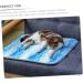 Balacoo Pet Mat Dog Mat Dog Cot Dog Bed Breathable Cooling Pad Wear-Resistant Cooling Mat Puppy The Dog S Sky-blue - Buy Online on SooperMarket.com