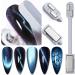 lmoikesz Nail Magnets Stick Cat Eyes Double-Headed Manicure Tool Multi-function Effect Powerful for Home Salon Studio Decor - Buy Online on SooperMarket.com