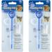 PAGOW Pet Medicine Feeder, Silicone Syringe Cat Dog Puppy Pill Dispenser Suit with Soft Tips, Pet Cat Dog Puppy Pill Tablet Versus Control Rods(Blue) 2pcs * Blue