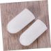 Gel Toe Protector Sleeve - Foot Care Blisters Splitter Cover Caps - White Thumb Protector Pair - Buy Online on SooperMarket.com