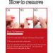 Kalolary 32PCS Gel Nail Polish Strips - Bright Red | Adhesive Full Wrap Sticker with Nail File | Waterproof & Long-Lasting | UV/LED Lamp Required - Buy Online on SooperMarket.com