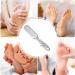 Teksome Pumice Stone Foot File - 2 in 1 Foot Rasp for Cracked Heel - Foot Rasp for Cracked Heel Reduces Calluses & Corns Foot File for Foot Care Wet/Dry Feet Transparent - Buy Online on SooperMarket.com