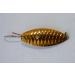 Aqua Dream Living WSOG 3/8-Ounce Weedless Spoon, Gold Finish