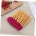 KALLORY 50 Pcs Colored Mascara Lash Bonder Mascara Black Eyelash Mascara Brush Eyelash Brush Stick Make up 50 Pcs Rose - Buy Online on SooperMarket.com