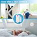 Window & Door Entry Sensor 2 PCS - Protection Compatible with YISEELE WiFi Home Security System (Work with YX-800) - Buy Online on SooperMarket.com