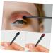 Baluue 40 Pcs Double Eye Shadow Makeup Eye Shadow Brush Applicator Blending Brush Eyeshadow Plastic Black - Buy Online on SooperMarket.com