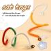 YANGCHUN Catnip Toy Bundle: Interactive Chew Rope for Indoor Cats - Natural Catnip Fillings, Teeth Cleaning and Stress Relief - 3 Pcs - Buy Online on SooperMarket.com