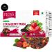 Peosa Delight Tea - Strawberry Panga Loose Leaf Black Tea Natural & Exotic Fruits Strawberry - Cranberry - Rose - Hibiscus Hot & Iced Tea Natural Flavors 3.52 oz Box 40 cups. - Buy Online on SooperMarket.com