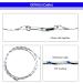 2 X 1.5m(5ft) Dog Chains for Outside Tie Out Cable for Dogs REFLECTIVE Steel Spiral Heavy Duty Ground Spike Stake (40cm) Dog Tether Dog Camping Accessories Dog Stake (Cable Only 2 X 1.5m (Blue)) - Buy Online on SooperMarket.com