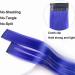 12 Pcs Colored Hair Extensions Colorful Clip in Hair Extensions 22 inch Synthetic Straight Hair Extensions for Kids Girls Women Blue series - Buy Online on SooperMarket.com