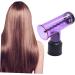 Mikinona Nozzle for Hair Dryer Hair Dryer Nozzle Hair Dryer Connectors Hairdressing Curlers Purple - Buy Online on SooperMarket.com