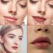 2 in 1 Matte & Liquid Lipstick Set - Waterproof Velvet Gloss Long Lasting Nude Lip Color for Women - Buy Online on SooperMarket.com