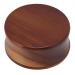 Premium Wooden Shaving Mug & Brush Bowl - Portable Barber Shop Essential with Lid | International Shipping - Buy Online on SooperMarket.com