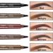 3 PCS Eyebrow Pencil Eyebrow Pen Waterproof Brow pen Microblading Eye Brow Pencils Long Lasting Natural Eyebrow Pen Black & Black-gray & Light Brown 3 count (Pack of 1) 03 Black & Black-gray & Light Brown - Buy Online on SooperMarket.com