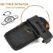 Buy UltraFire Flashlight 2 Pack | Elastic Nylon Holster & 360 Rotating Belt Clip | International Shipping Available - Buy Online on SooperMarket.com