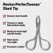Revlon PerfecTweeze Hair Removal Scissor Style Tweezers - High Precision for Men, Women & Kids | Pack of 1 - Buy Online on SooperMarket.com