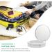 FOYTOKI 2pcs Storage Box Cosmetic Case Compact Pressed Powder Case Round Makeup Organizer - Buy Online on SooperMarket.com