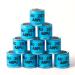 100PCs multicolor aluminum pigeon leg rings Tauben leg rings identify tapes plastic with 2024 au training identify birds footring blue