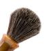 Magidal Handmade Ergonomic Razor Brush - Soft Shaving Cream Brush for Beard Grooming - High-Quality Brown Shaving Brush for Men - Buy Online on SooperMarket.com