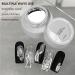 Metallic Painting Gel - Mirror Silver UV Painting Gel - 3D Metal Painting Gel Drawing Mirror Gel Nail Polish Glossy DIY Nail Art for Women Girls - Buy Online on SooperMarket.com