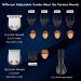 VIKICON Electric Beard Trimmer for Men - Waterproof Body Grooming Kit, Cordless Hair Clippers, Nose & Ear Trimmer - Rechargeable All in 1 Groomer & Mustache Shaver with Storage Case - Silver - Buy Online on SooperMarket.com
