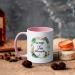 YHRJWN Best Aunt Ever Gifts La Mejor Tia Del Mundo Gifts in Spanish Aunt Gifts from Niece Nephew Christmas Mothers Day Birthday Gifts for Aunt Tia Best Tia Ever Gifts Aunt Coffee Mug 11 Oz White-pink Handle - Buy Online on SooperMarket.com