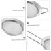 GANAZONO 6 Pcs Reptile Sand Shovel Reptichip Strainers Fine Mesh Pet Poo Shovel Silver Stainless Steel 20X7X3CMx3pcs Silverx3pcs - Buy Online on SooperMarket.com
