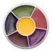 Narrative Cosmetics 6-Color Bruise Wheel - Professional SFX Cream Makeup Palette for Stage, Film, Costumes & Cosplay - Buy Online on SooperMarket.com