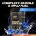 PVL EAA BCAA COMPLETE | Pre Intra or Post Workout EAA/BCAA with L-Arginine Amino Acid Supplement Keto Friendly 369 g (30 servings) Orange Krush'd - Buy Online on SooperMarket.com