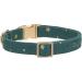 Yudote Soft Dog Collar for Small Dogs | Cotton Mixed Fabric Sensitive Skin Friendly | British Racing Green (1-Pack) - Buy Online on SooperMarket.com