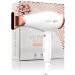 Lily England Lightweight Hair Dryer - Quiet Hairdryer with Cold Setting for Shine Boost Hairdryers for Women Multiple Heat & Speed Settings White & Rose Gold